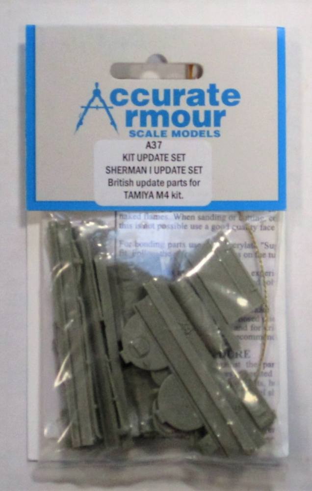 ACCURATE ARMOUR  A37 SHERMAN UPDATE SET FOR TAMIYA M4 KIT Conversion Sets