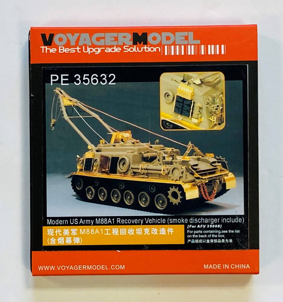 VOYAGER  35632 M88A1 RECOVERY VEHICLE SMOKE DISCHARGER INCLUDED FOR AFV 35008 Conversion Sets