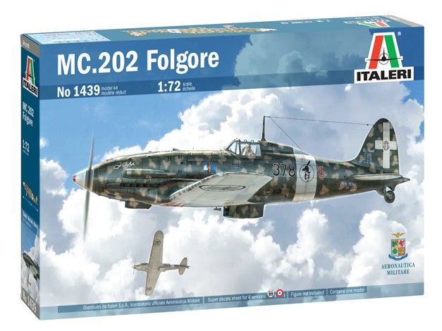 ITALERI 1439 MC.202 FOLGORE Aircraft Model Kits