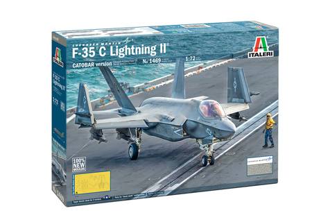 ITALERI 1469 F-35C LIGHTNING II Aircraft Model Kits