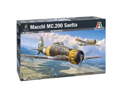 ITALERI 2516 MACCHI MC.200 SAETTA Aircraft Model Kits