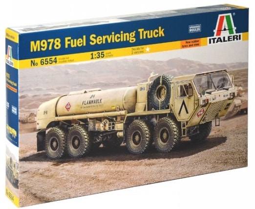 ITALERI 6554 M978 FUEL SERVICING TRUCK Military Model Kits