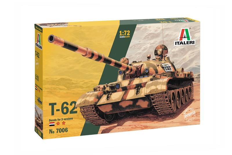 ITALERI Military Model Kits 7006 T-62 MBT