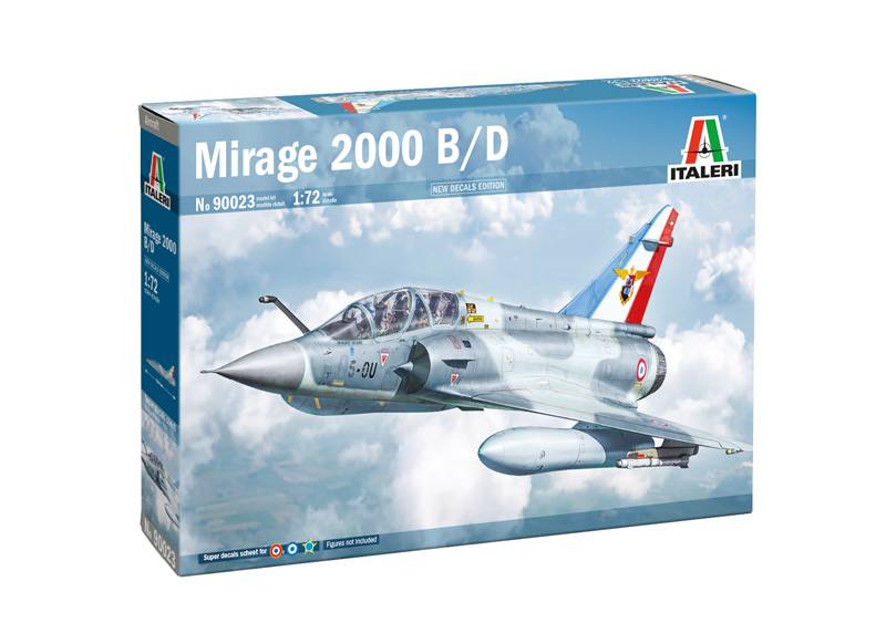 ITALERI 90023 MIRAGE 2000 B/D Aircraft Model Kits
