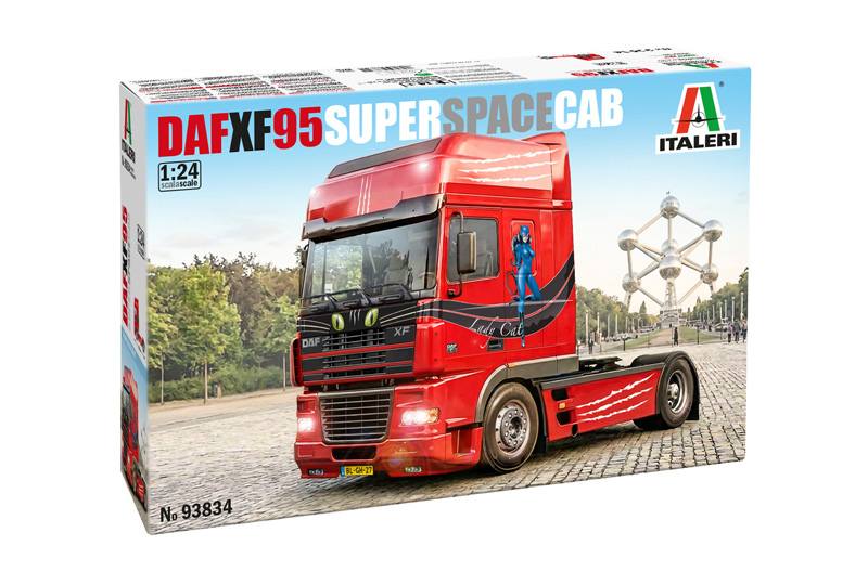 ITALERI 93834 DAF X5 95 SUPER SPACE CAB Cars, Motorbikes & Trucks Model kits