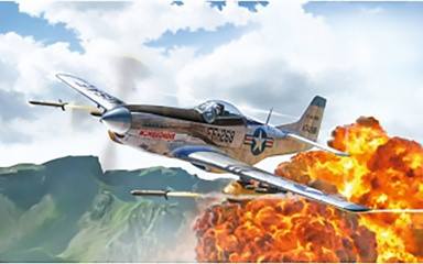 ITALERI Aircraft Model Kits 086 F-51D MUSTANG Sale items
