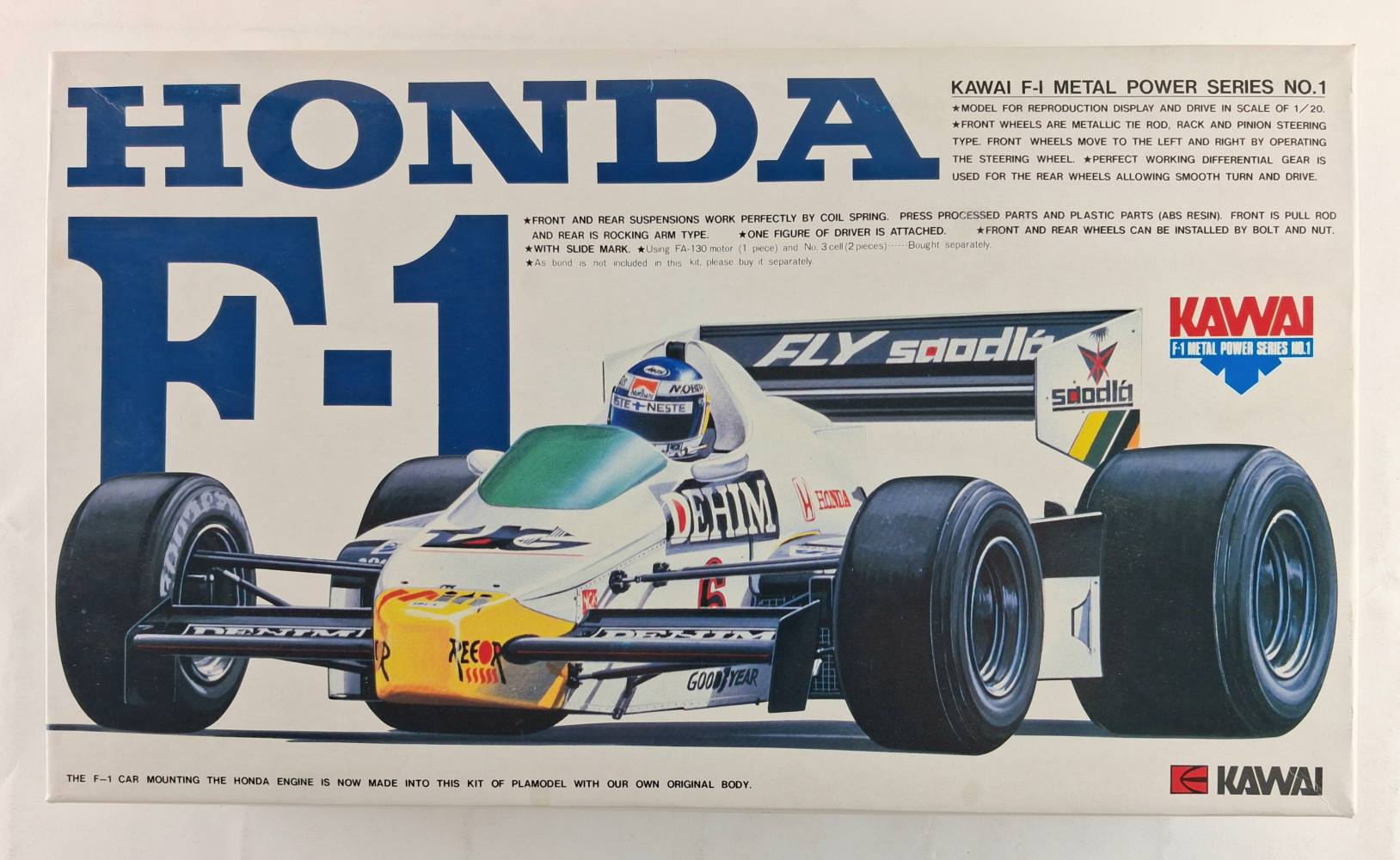 KAWAI KMP 01 HONDA F-1 Cars, Motorbikes & Trucks Model kits