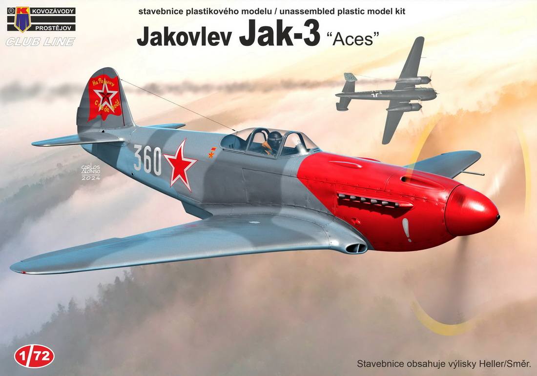 KP 0013 YAKOLEV YAK-3 ACES Aircraft Model Kits