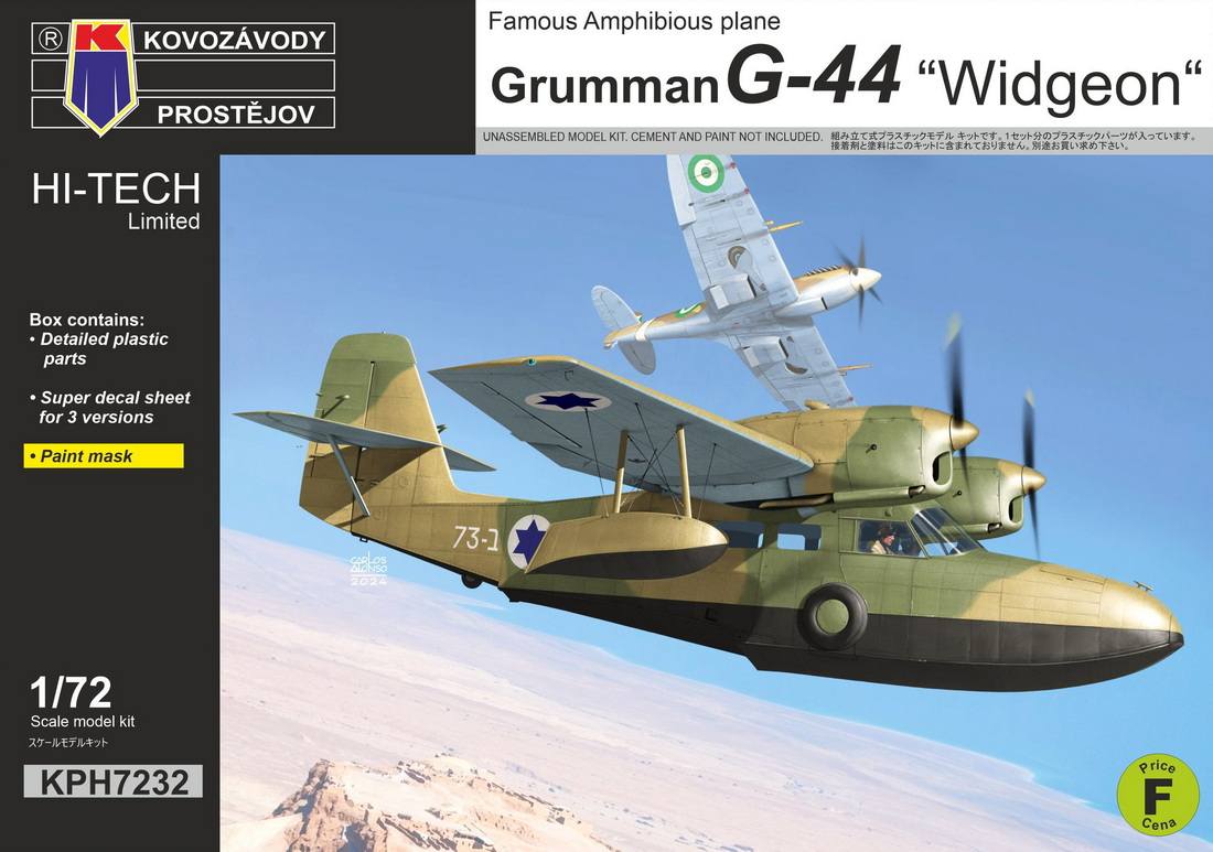KP 7232 GRUMMAN G-44 WIDGEON HI-TECH Aircraft Model Kits