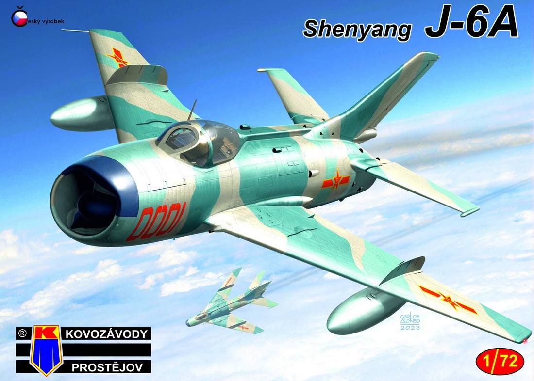 KP 0388 SHENYANG J-6A Aircraft Model Kits