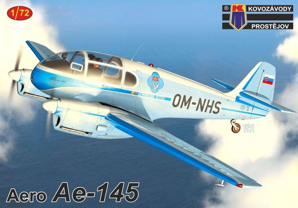 KOVOZAVODY 0433 AERO AE-145 Aircraft Model Kits
