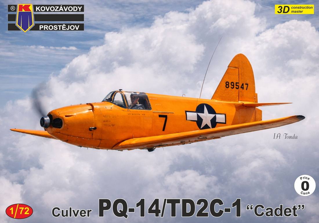KP 0544 CULVER PQ-14/TD2C-1 CADET Aircraft Model Kits