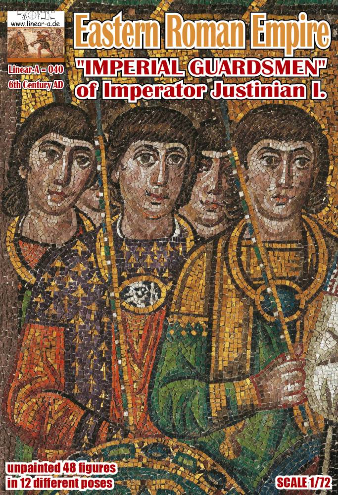 LINEAR-A LA040 IMPERIAL GUARDSMAN OF IMPERATOR JUSTINIAN I Model Figures