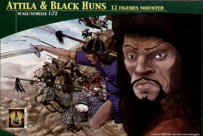 LUCKY TOYS 7201 ATTILA AND BLACK HUNS Model Figures