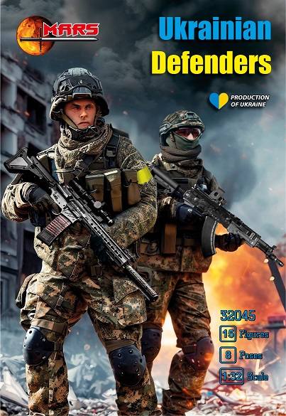 MARS 32045 UKRANIAN DEFENDERS Model Figures