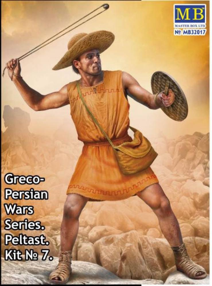 MASTERBOX 32017 GRECO-PERSIAN WAR SERIES KIT 7 - PELTAST Model Figures