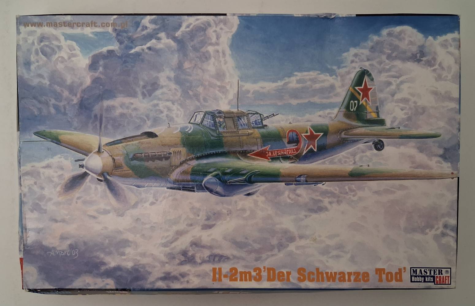 MASTERCRAFT 002275 II-2M3 DER SCHWARZE TOD Aircraft Model Kits