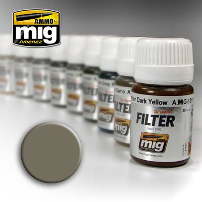 AMMO BY MIG JIMENEZ MIG1505 GREY FOR YELLOW SAND FILTER UK SALE ONLY Paint & Accessories