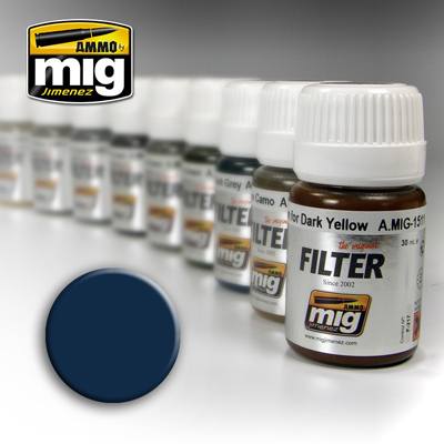 AMMO BY MIG JIMENEZ MIG1509 BLUE FOR DARK GREY UK SALE ONLY Paint & Accessories