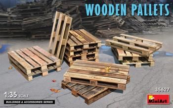 MINIART 35627 WOODEN PALLETS Military Model Kits
