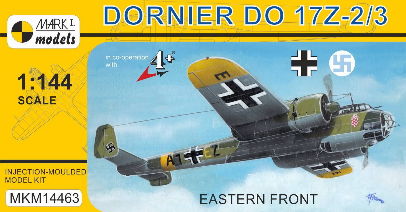 MARK I MODELS 14463 DORNIER DO 17Z-2/3 EASTERN FRONT Aircraft Model Kits