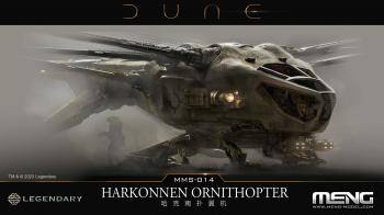 MENG MMS-014 DUNE - HARKONNEN ORNITHOPTER Film & TV models