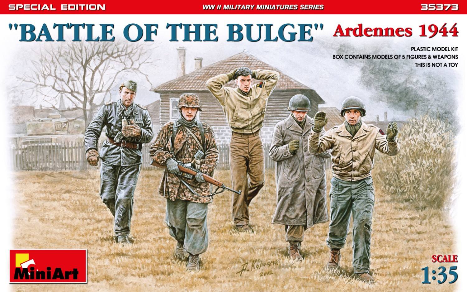MINIART 35373 BATTLE OF THE BULGE ARDENNES 1944 Model Figures