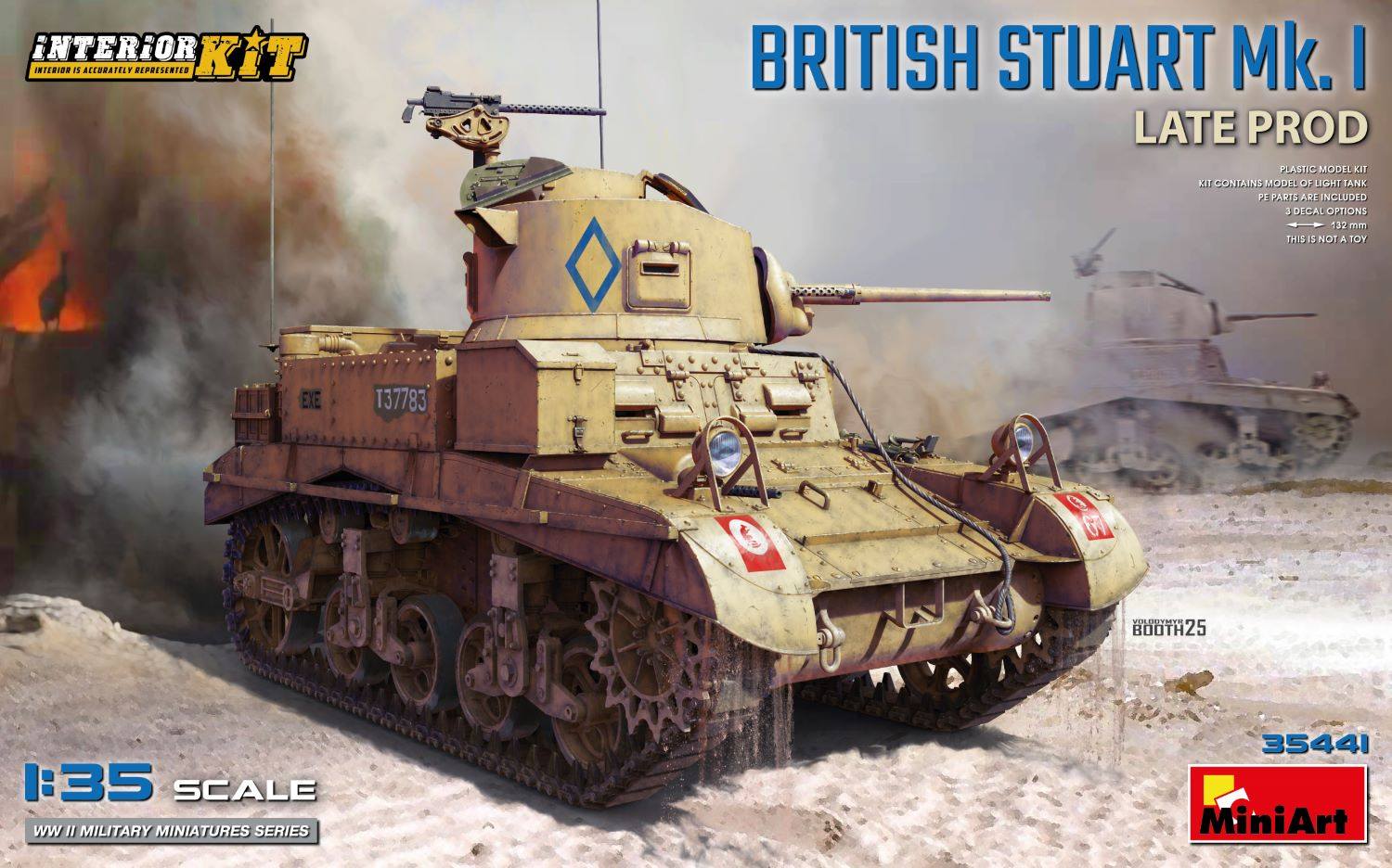 MINIART 35441 BRITISH STUART MK.I LATE PRODUCTION Military Model Kits