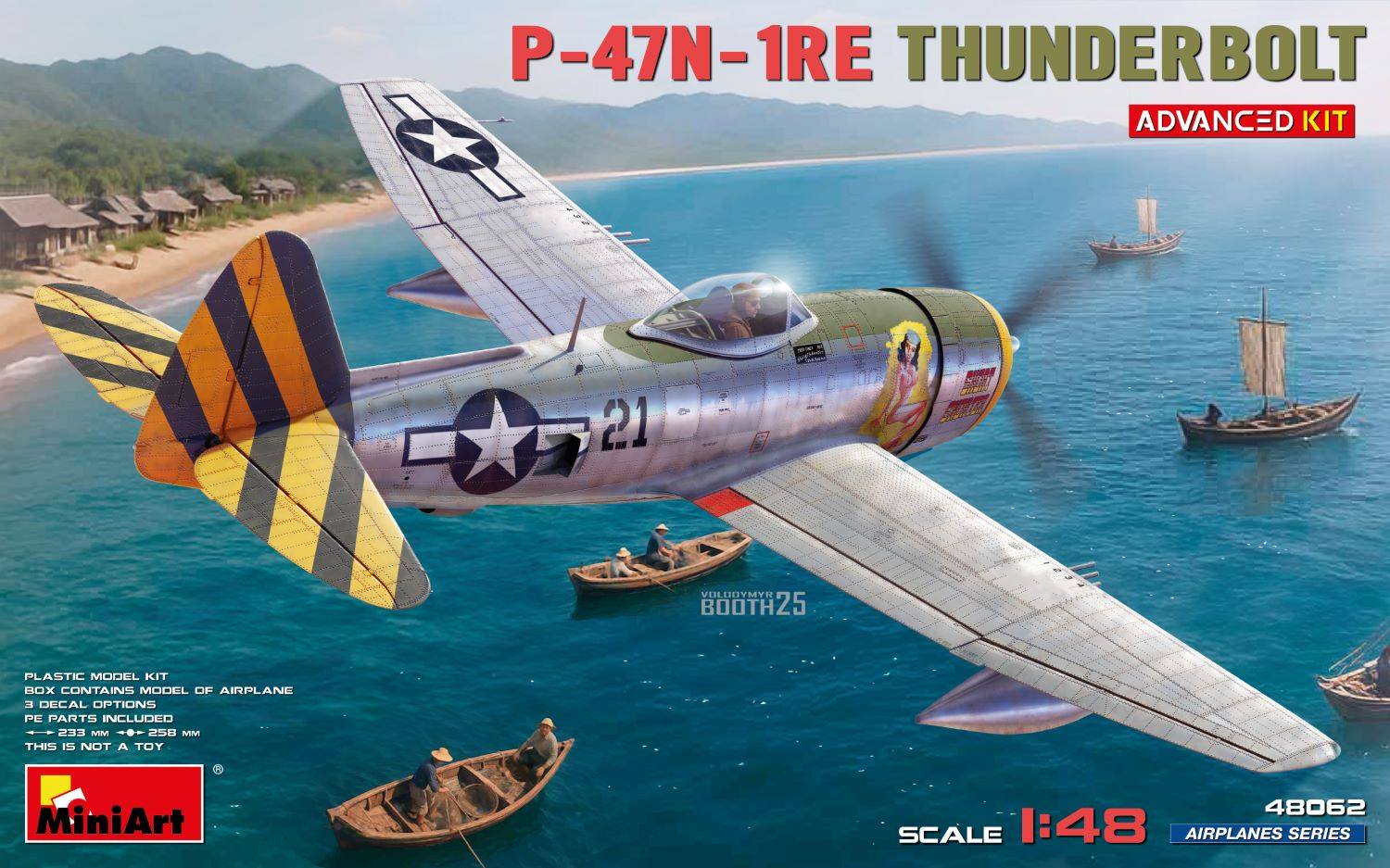 MINIART 48062 P-47N-1RE THUNDERBOLT Aircraft Model Kits