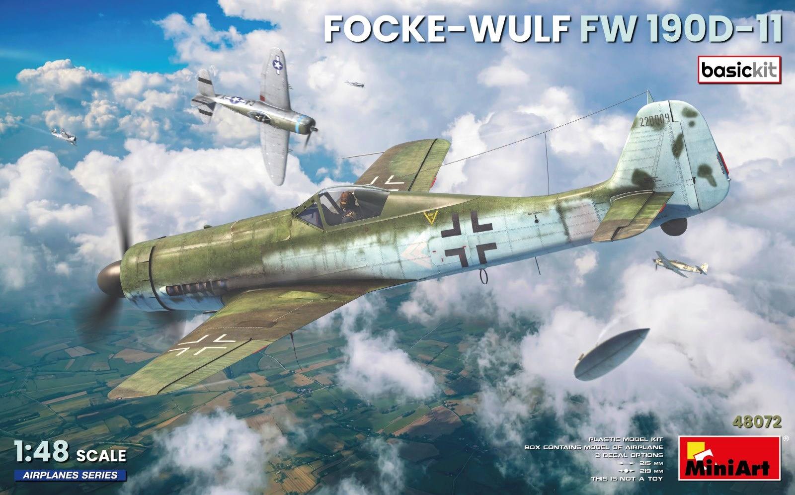 MINIART 48072 FOCKE-WULF FW 190D-11 Aircraft Model Kits