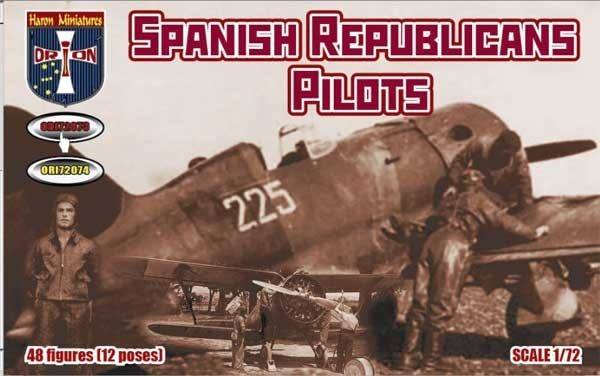 ORION 72073 SPANISH REPUBLICANS PILOTS Model Figures