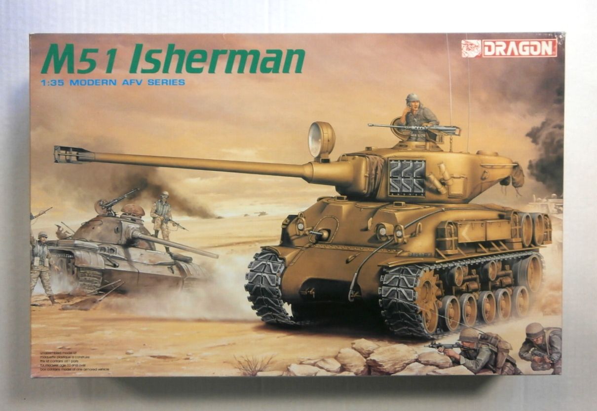DRAGON 1/35 3529 M51 ISHERMAN Military Model Kit