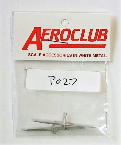 AEROCLUB  P027 HAMILTON STD 2 BLD 2 POS 9  DIA L/H X 2 Aircraft Model Kits