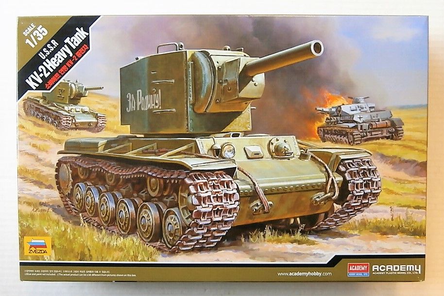 academy 1/35 13506 ussr kv-2 heavy tank