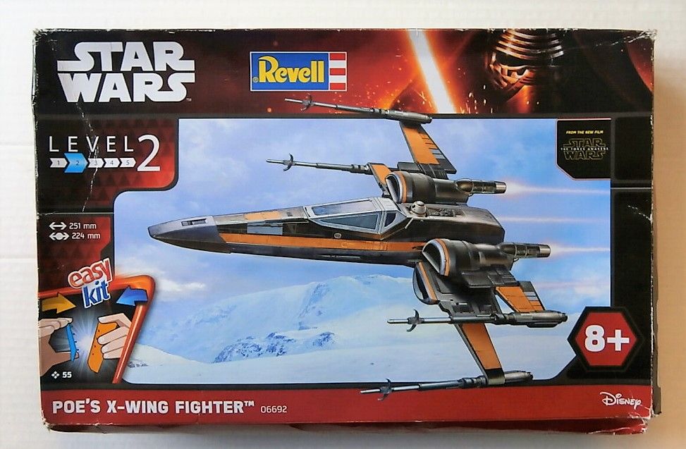 REVELL  06692 STAR WARS POES X-WING FIGHTER Film & TV models