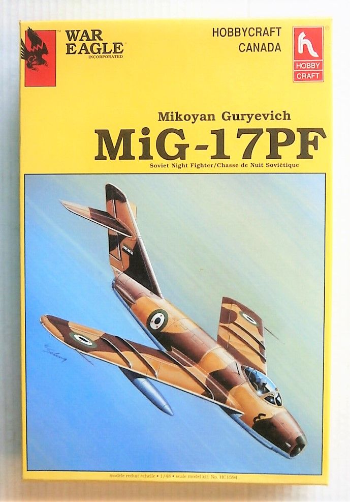 HOBBYCRAFT 1/48 1594 MiG 17 PF/PFM Model Kit