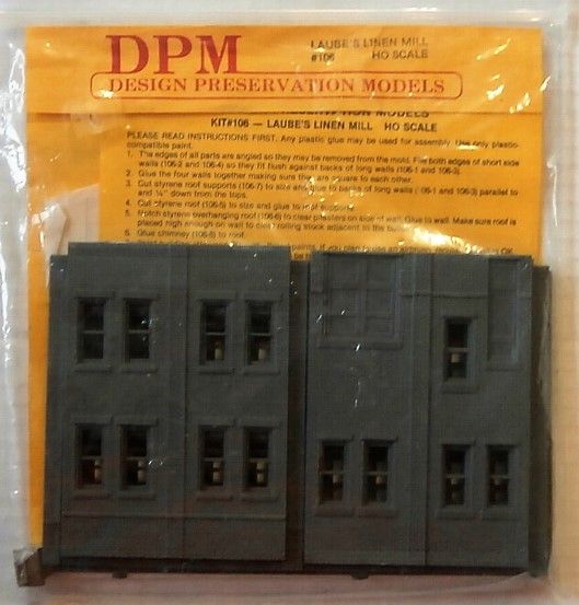 DPM  106 LAUBE S LINEN MILL Railway Models Kits