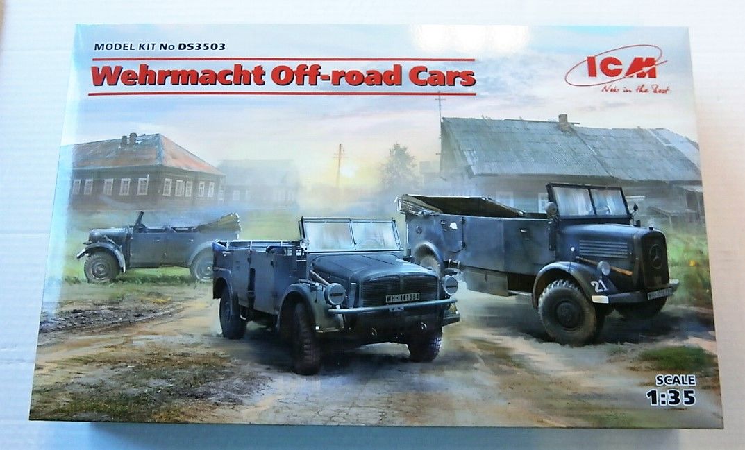 ICM 1/35 Wehrmacht Off-Road Cars # DS3503 