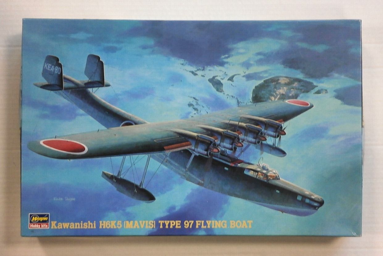 Kawanishi H6K5 Type 97 Flying Boat (Mavis) Model 23 'Takuma Flying Group' Hasegawa 02338