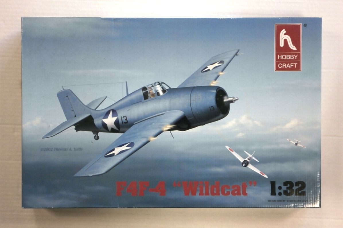 Hobbycraft 1689 F4f4 Wildcat Model Aircraft Kit