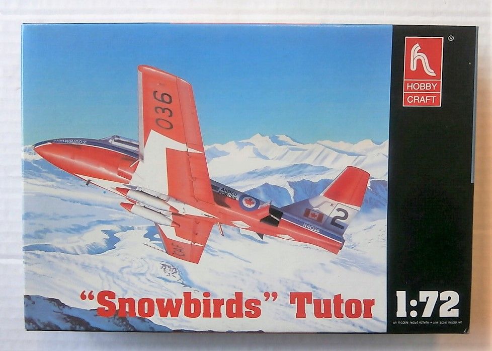 HOBBYCRAFT 1/72 1365 CAF TUTOR SNOWBIRDS Model Kit