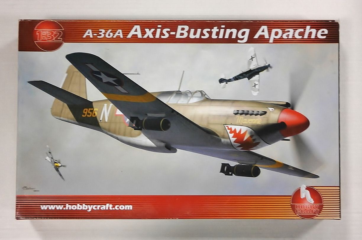 Hobbycraft 1710 A36a Axisbusting Apache Model Aircraft Kit