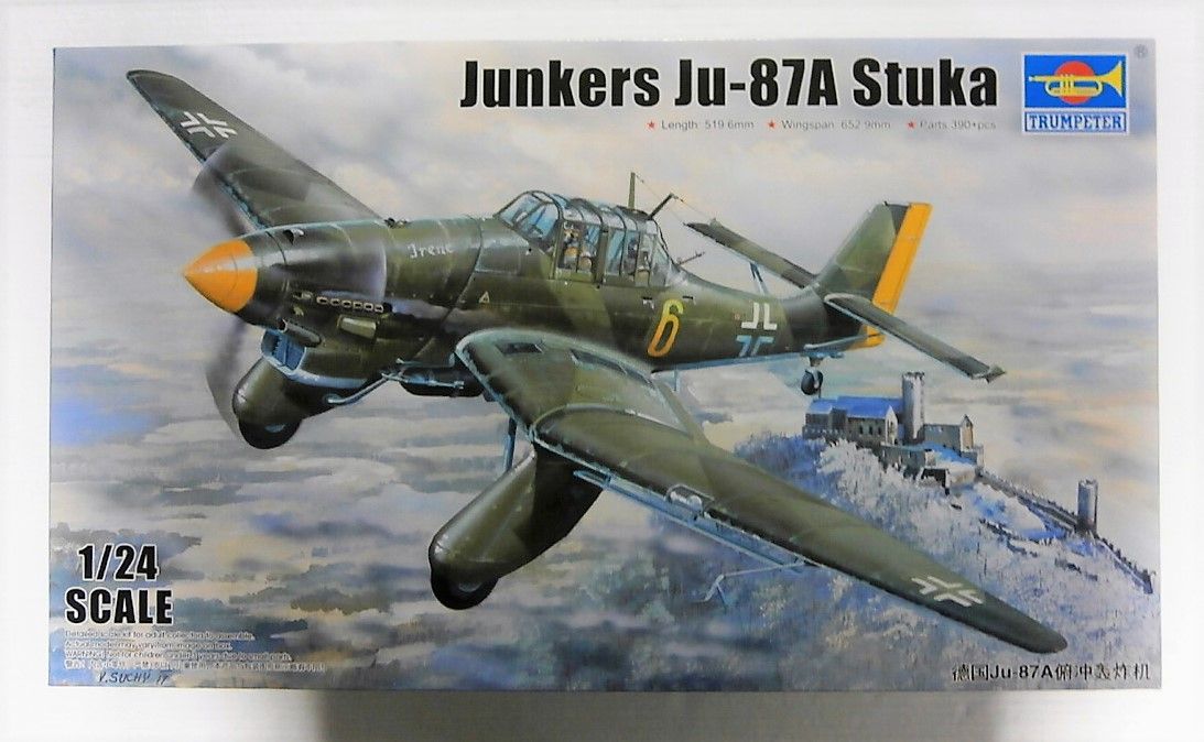 1/24 Junkers Ju-87D-5 Stuka # Trumpeter 02424 - Modelbouw Krikke