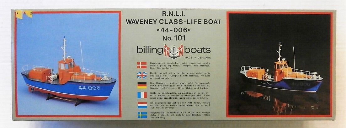 Billings BB101 RNLI Waveny Lifeboat Complete Kit 1:40 UK STOCK *Special Offer*