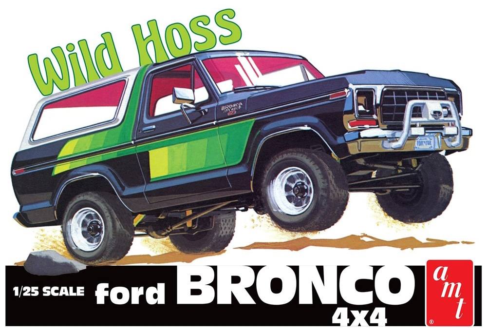 AMT 1304 1978 FORD BRONCO 4X4 WILD HOSS SPECIAL OFFER PRICE Cars, Motorbikes & Trucks Model kits
