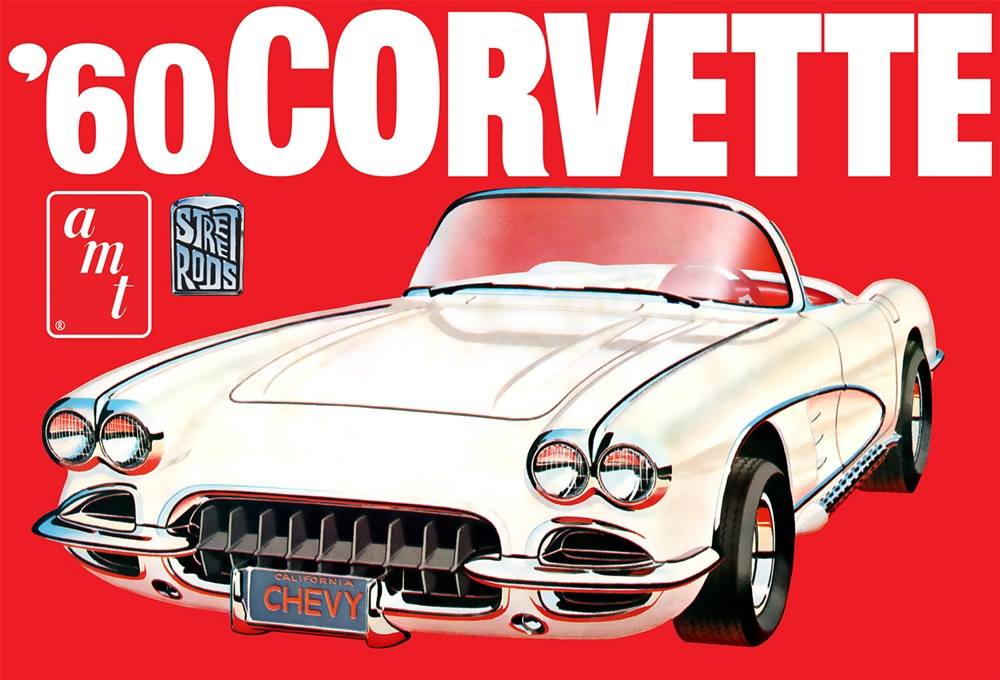 AMT 1374 1960 CHEVROLET CORVETTE CAR SPECIAL OFFER PRICE Cars, Motorbikes & Trucks Model kits