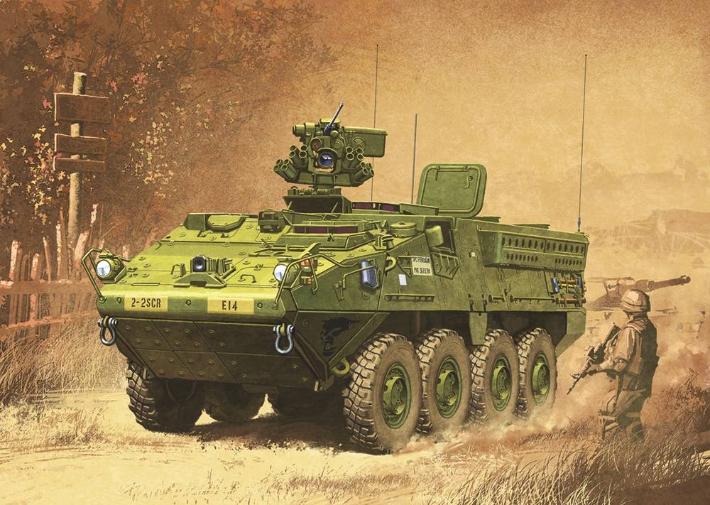 ACADEMY 13411 M1126 STRYKER SPECIAL OFFER PRICE Military Model Kits