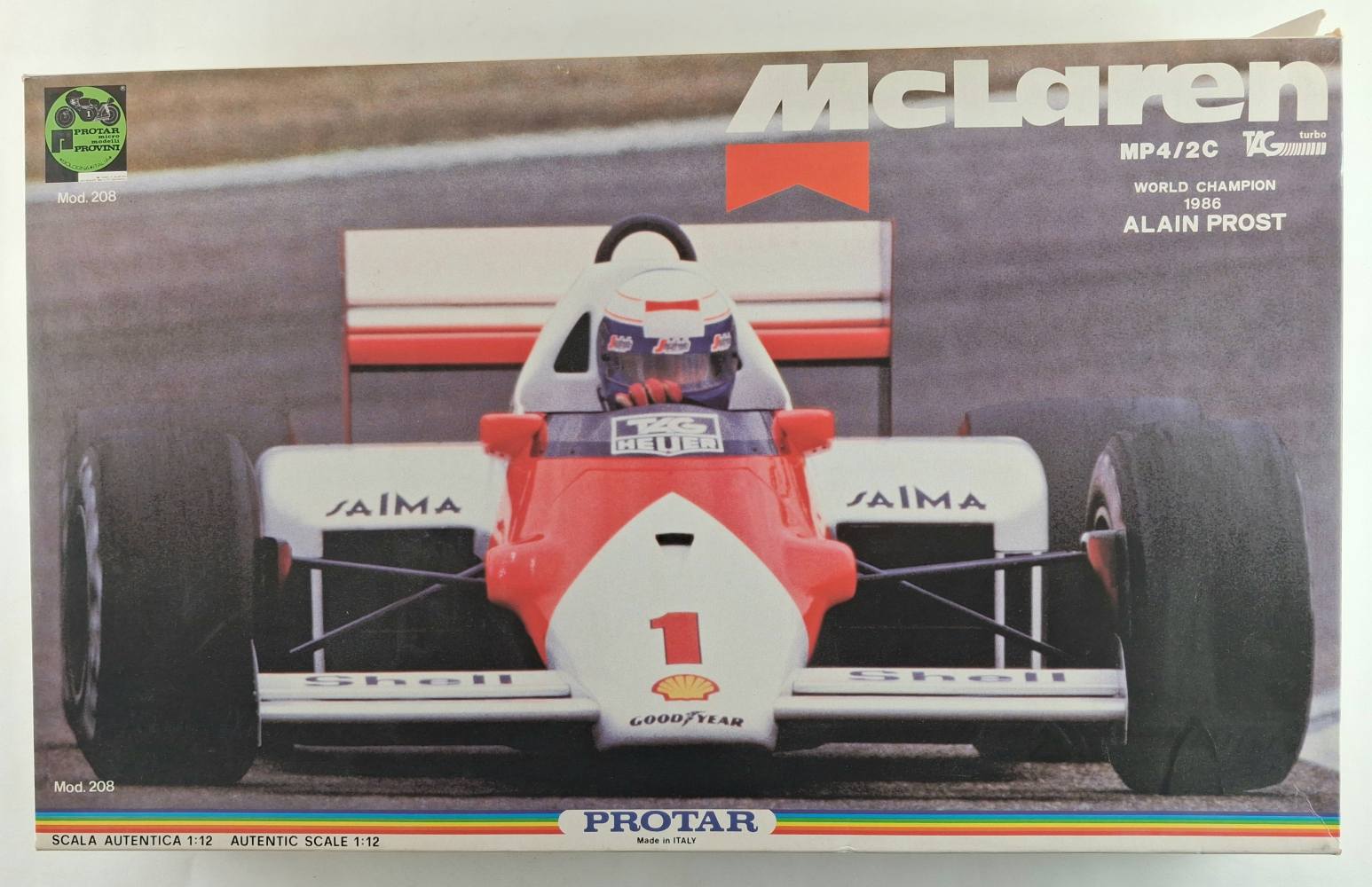 PROTAR 208 MCLAREN MP4/2C Cars, Motorbikes & Trucks Model kits