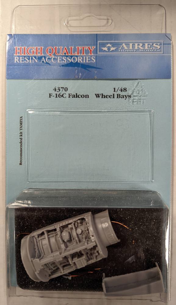 AIRES HOBBY MODELS 4370 F-16C FALCON WHEEL BAYS Conversion Sets
