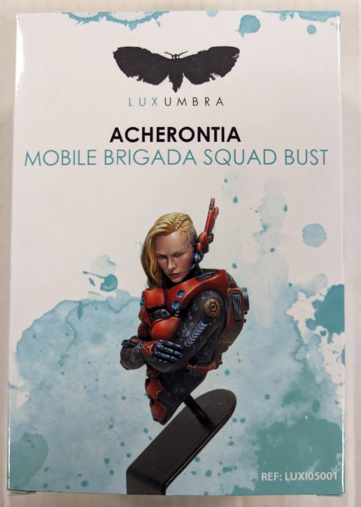 LUXUMBRA 05001 ACHERONTIA MOBILE BRIGADA SQUAD BUST Model Figures